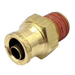 ADAPTOR PUSH IN 3/8" TUBE X 1/4"BSP