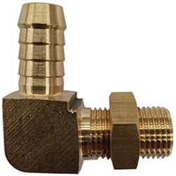 ELBOW 90DEG MALE 16MM 1/2" HOSE TAIL