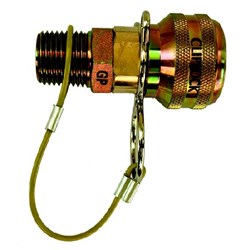 CLIPLOCK MALE AIR COUPLING 1/2 NPSF NON-SEALING