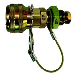 AIR COUPLING BULKHEAD NON SEAL 1/2" MALE