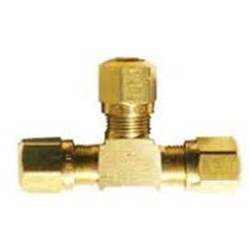TEE UNION 1/4" TUBE