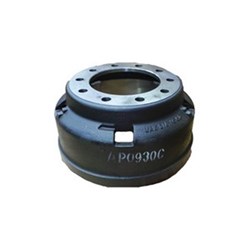 BRAKE DRUM STEER 16.5"X6" 10-STUD