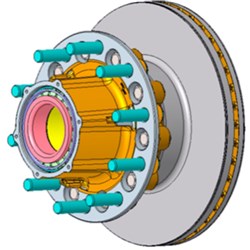 HUB ASSY TP CONMET IRON PRESET & MERITO