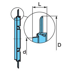 BPW ECO H9000 NYLON DUST SEAL
