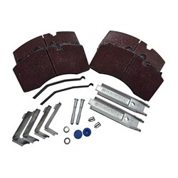 PAD DISC BRAKE TSB4309 AXLE SET