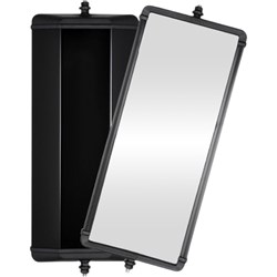 14-5/8" X 6-1/2" BLACK MIRROR HEAD	