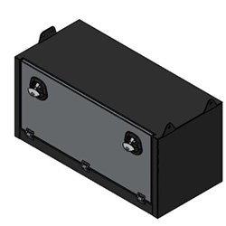 TOOL BOX BLACK POWDER COATED 1194X730X55