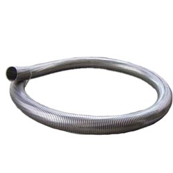 FLEX EXHAUST 4" OD STAINLESS STEEL