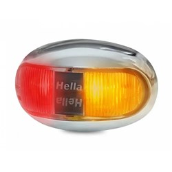 DURALED SIDEMARKER CHRM HOUSING GR 2PS