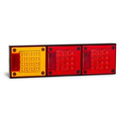 LED AUTOLAMPS 460 SERIES 12-24V AMBER/RED STOP/TAIL/IND/REF LAMP
