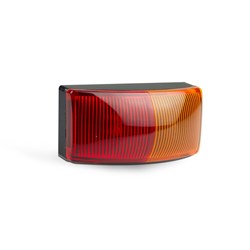 LED AUTOLAMPS 5025 SERIES AMBER/RED SIDE MARKER LAMP - TWIN BLISTER