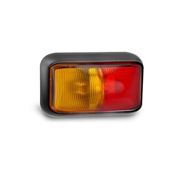 LED AUTOLAMPS 58 SERIES 12-24V AMBER/RED SIDE MARKER LAMP
