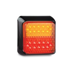 LED AUTOLAMPS 80 SERIES 12-24V AMBER/RED STOP/TAIL/IND LAMP