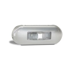 LED AUTOLAMPS 86 SERIES 12-24V CLEAR LENS/AMBER/RED SIDE MARKER LAMP