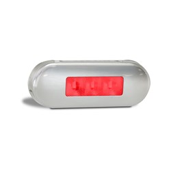LED AUTOLAMPS 86 SERIES 12-24V RED LENS/RED REAR END OUTLINE MARKER LAMP