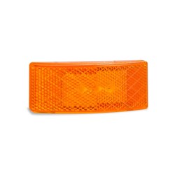 LED AUTOLAMPS EU38 SERIES 12-24V AMBER SIDE MARKER WITH INBUILT REFLECTOR