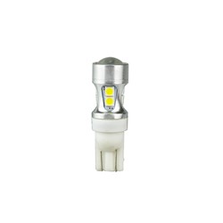 LED AUTOLAMPS T0WM T10 WHITE LED WEDGE BULB 12/24V