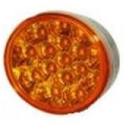 AMBER LED INDICATOR AMBER LENS MULTIVOLT