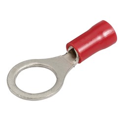 NARVA RING TERMINAL RED 8 4MM