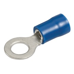 NARVA RING TERMINAL BLUE 5MM