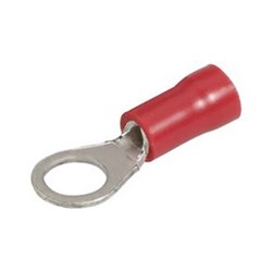 NARVA RING TERMINAL RED 4 3MM 100