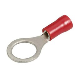 NARVA RING TERMINAL RED 8 4MM 100