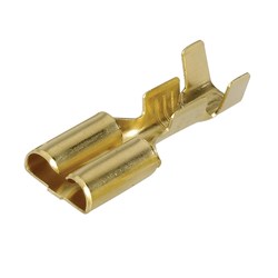 NARVA FEMALE BLADE BRASS 6 3MM 100
