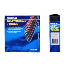 NARVA 5M X 19MM BLACK HEAT SHRINK
