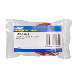 NARVA HEAT SHRINK RED 4 8MM