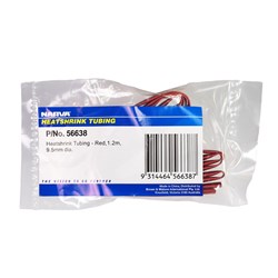NARVA HEAT SHRINK RED 9 5MM