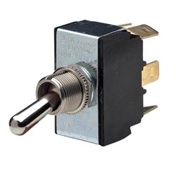 NARVA S/TOG H/DUTY 25A DPDT ON/ON BL1