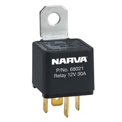 NARVA 12V 30A 4 PIN N/O RELAY