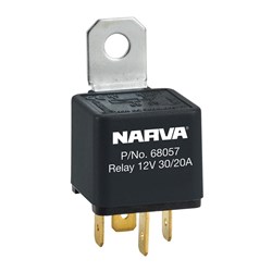 NARVA 12V 30/20A 5PIN C/O RELAY