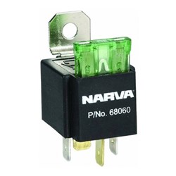 NARVA 12V 30AMP RELAY W/FUSE BL1