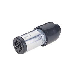 NARVA 6 PIN SML RND METAL PLUG 1PK