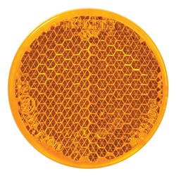 NARVA RETRO REFLECTOR AMBER 42MM 2PK