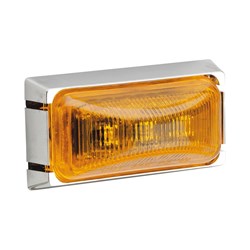 12V MODEL 15 LED EXTERNAL CAB LAMP AMBER