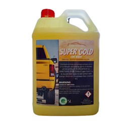 SUPER GOLD WASH AND WAX 5L