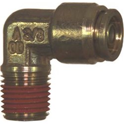3/8" TUBE 3/8" NPT MALE ELBOW QF