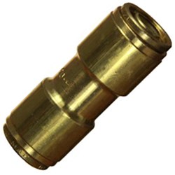 8MM TUBE BRASS QUICK FIT JOINER
