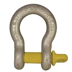 BOW SHACKLE 6MM 500KG RATED