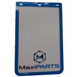 MUDFLAP 14" X 9" MAXIPARTS LOGO