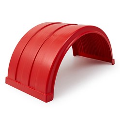 MAXUS RED PLASTIC MUDGUARD 650MM