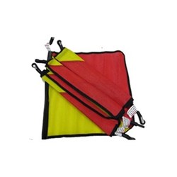 MAXUS FLAG RED / YELLOW WITH STRAP 4