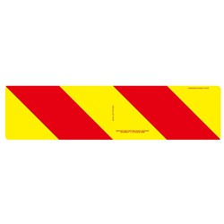 RH SIGN ZEBRA 600MMX150MM CLASS 1 DECAL