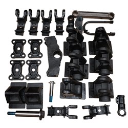 KIT SUSPENSION TRIAXLE 8' ROR LOW 5"